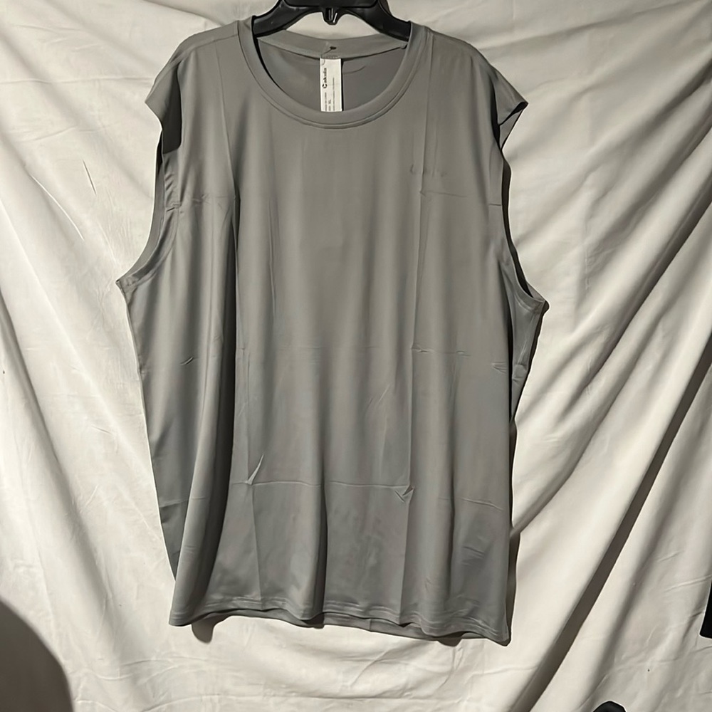 Men's Workout Swim Sleeveless Shirts Quick Dry Beach Pool Tech